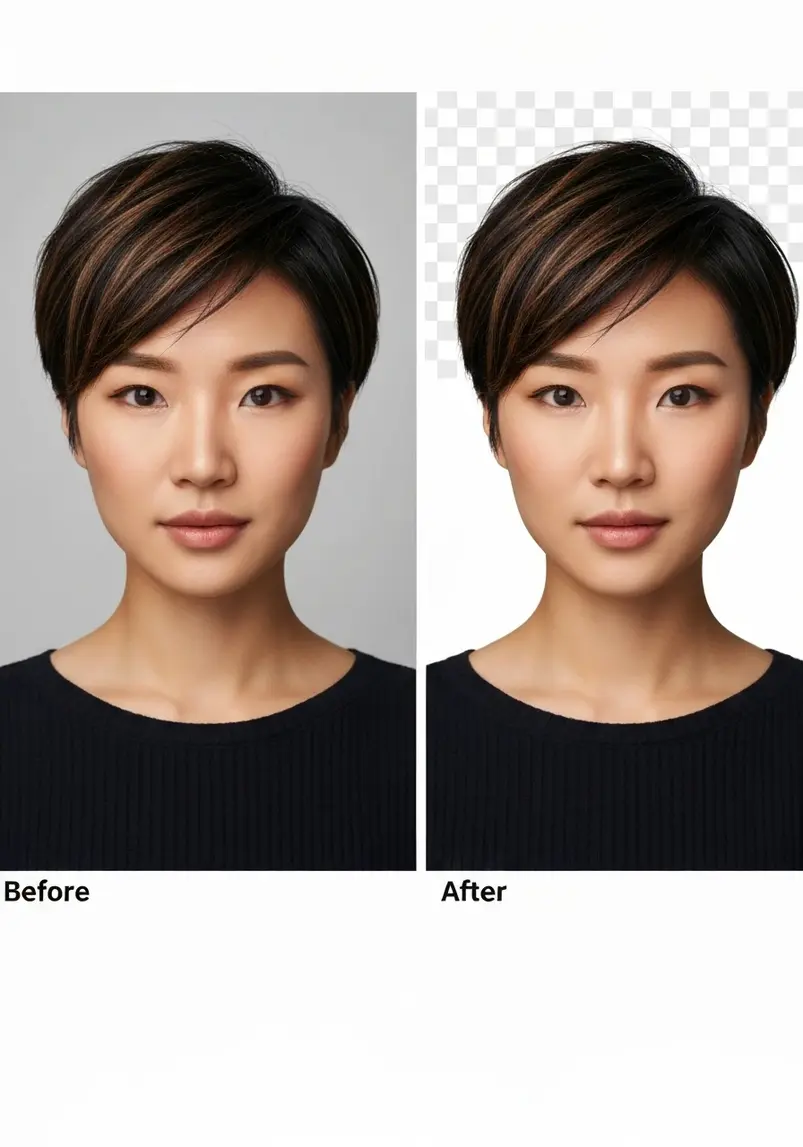 headshot background removal for LinkedIn